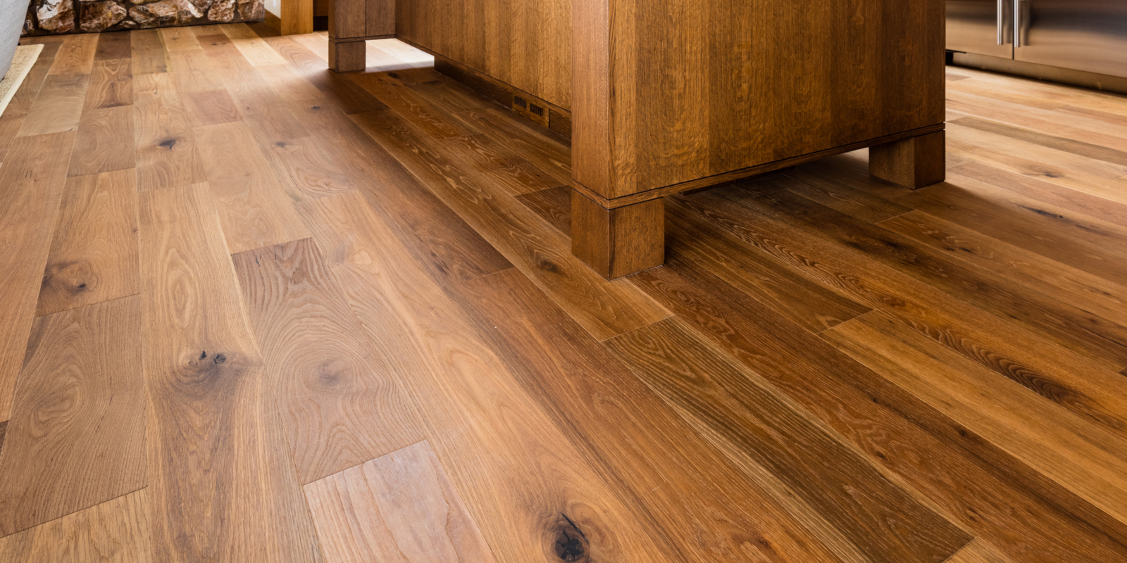 We want your hardwood flooring to be the focal point of each room in your home