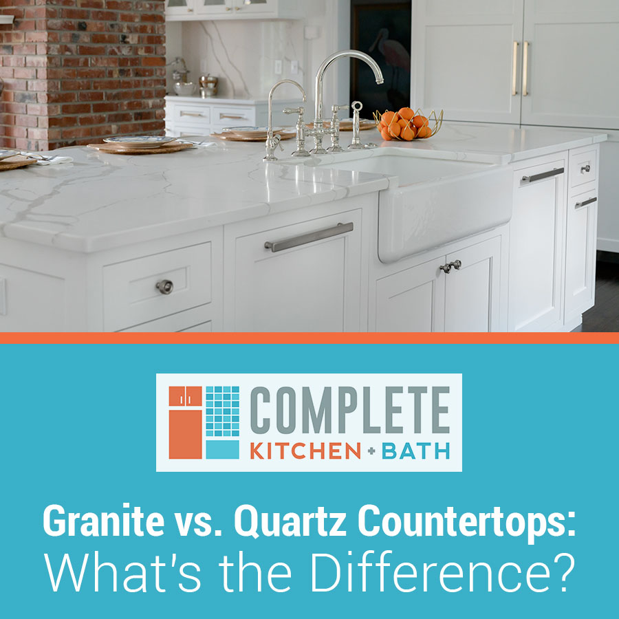 Granite vs. Quartz Countertops: What’s the Difference?